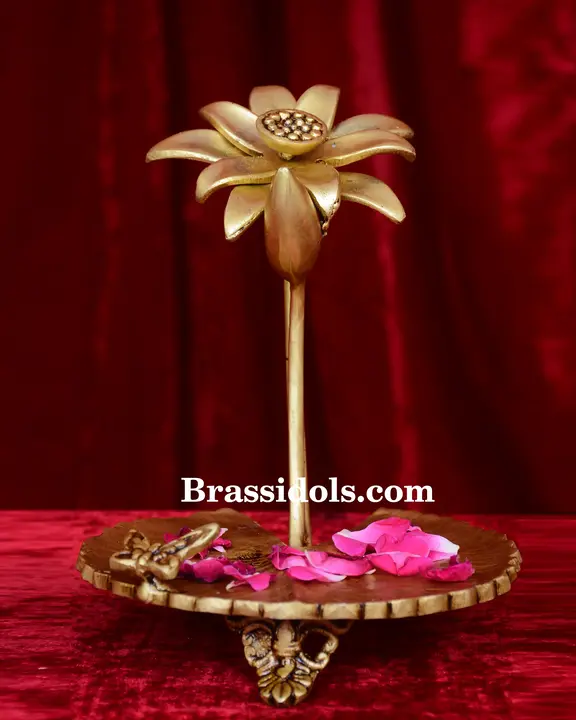 Standing thamari flower round Base - image 1