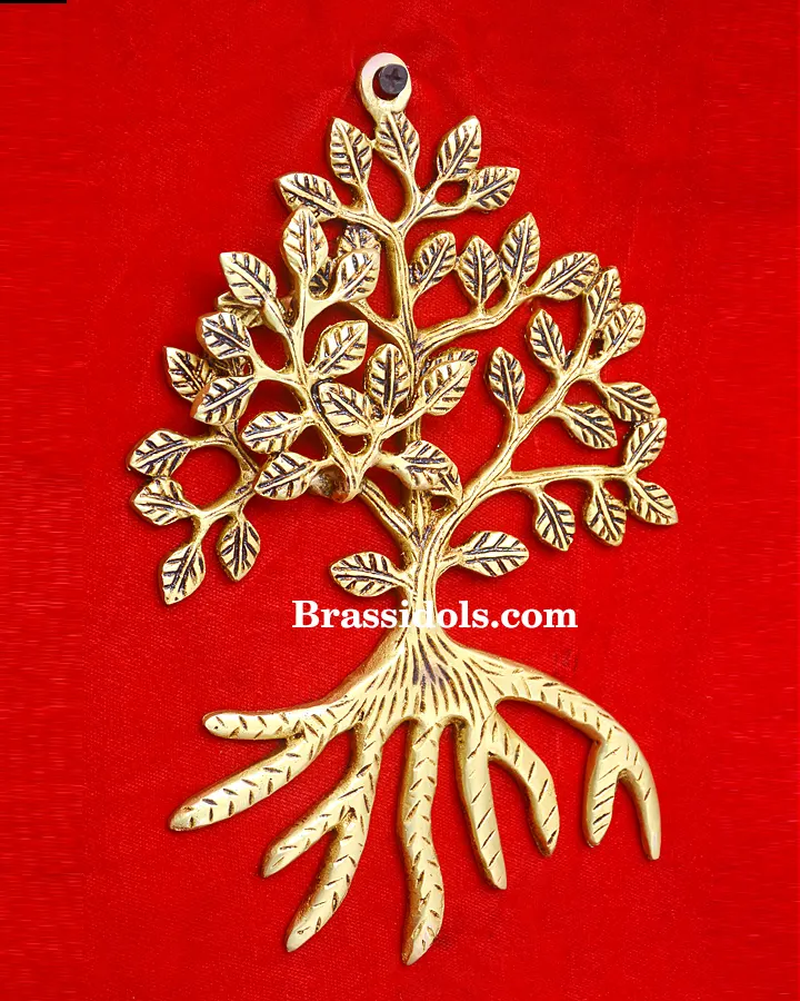 BRASS HANGING TREE - image 2