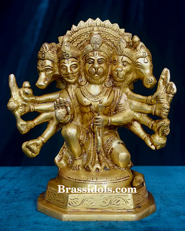 Panchmuki Hanuman (8 Inch) - image 1
