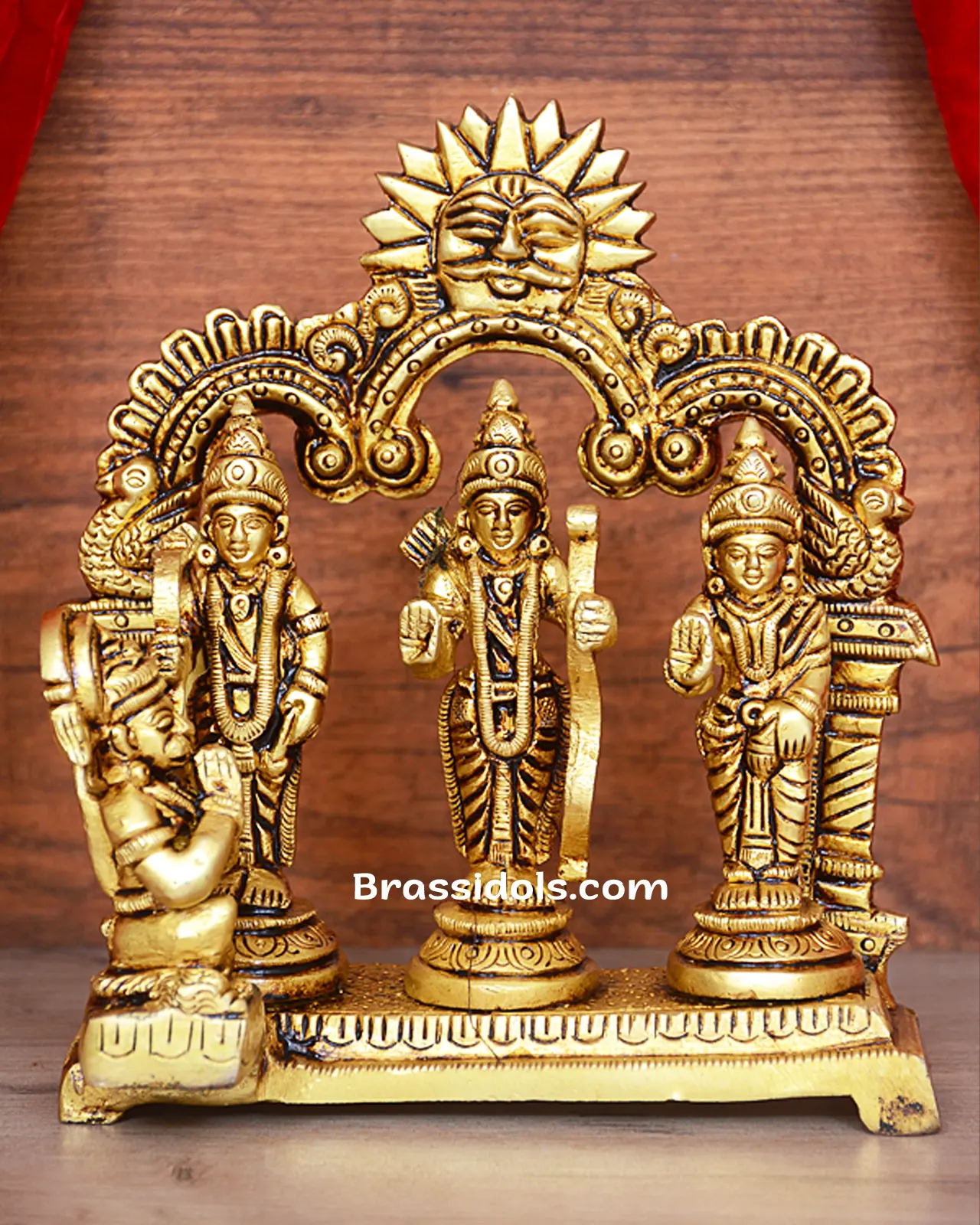 Brass Ram Darbar (5.5 Inch) - image 1