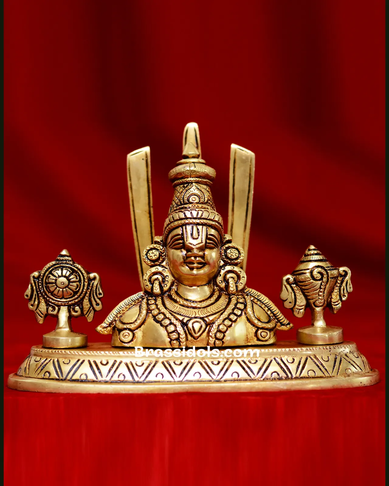 Shank Chakra Stand with Balaji face Base - image 1
