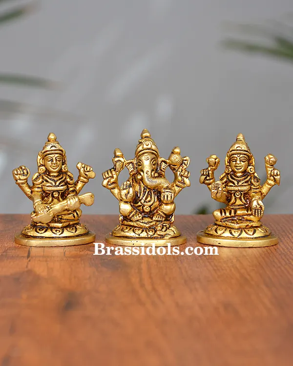 Lakshmi Ganesh With Base 200gm - image 1