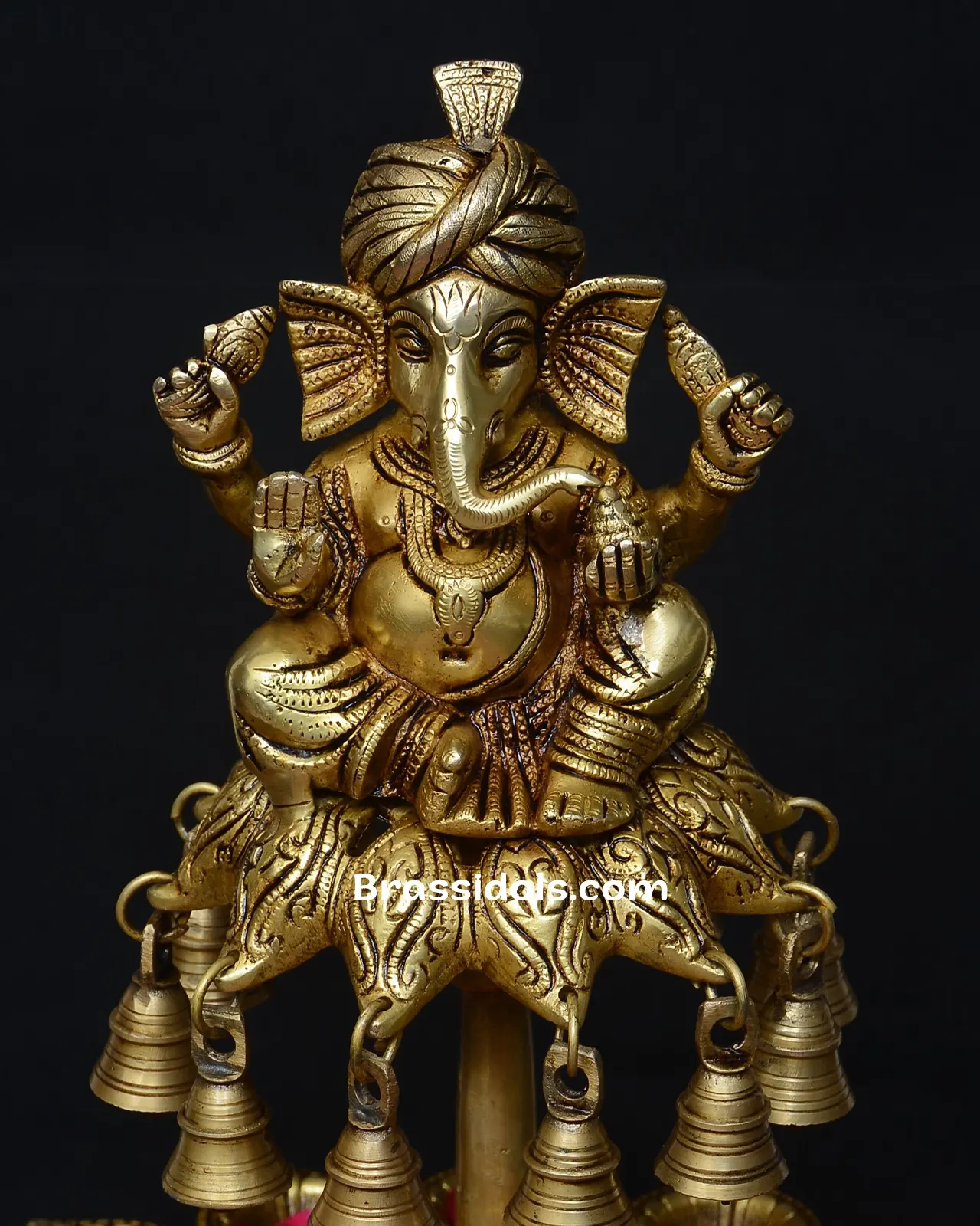 Brass Ganesh Jula Urli - image 2
