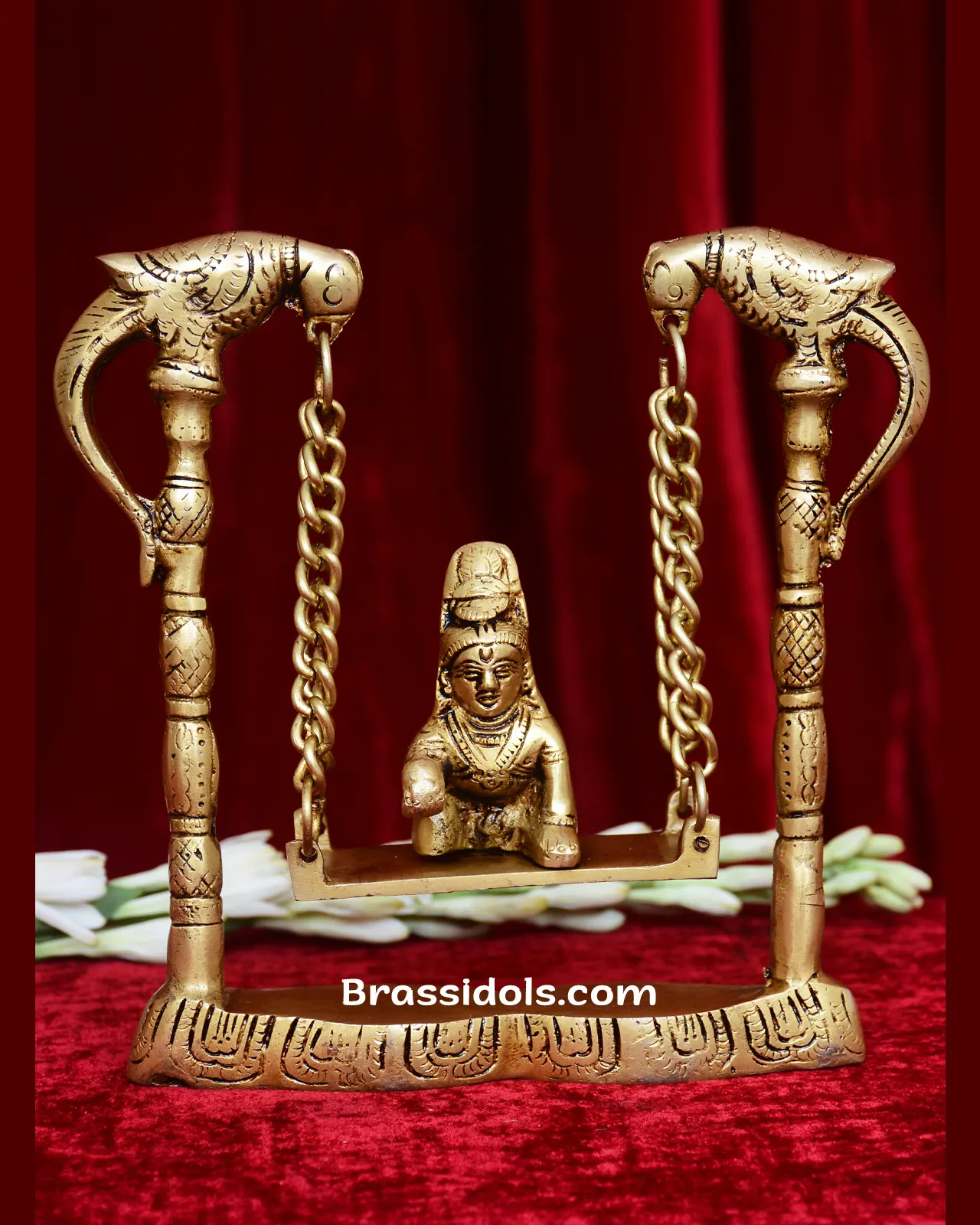 Peacock Swing Krishna Palna - image 1