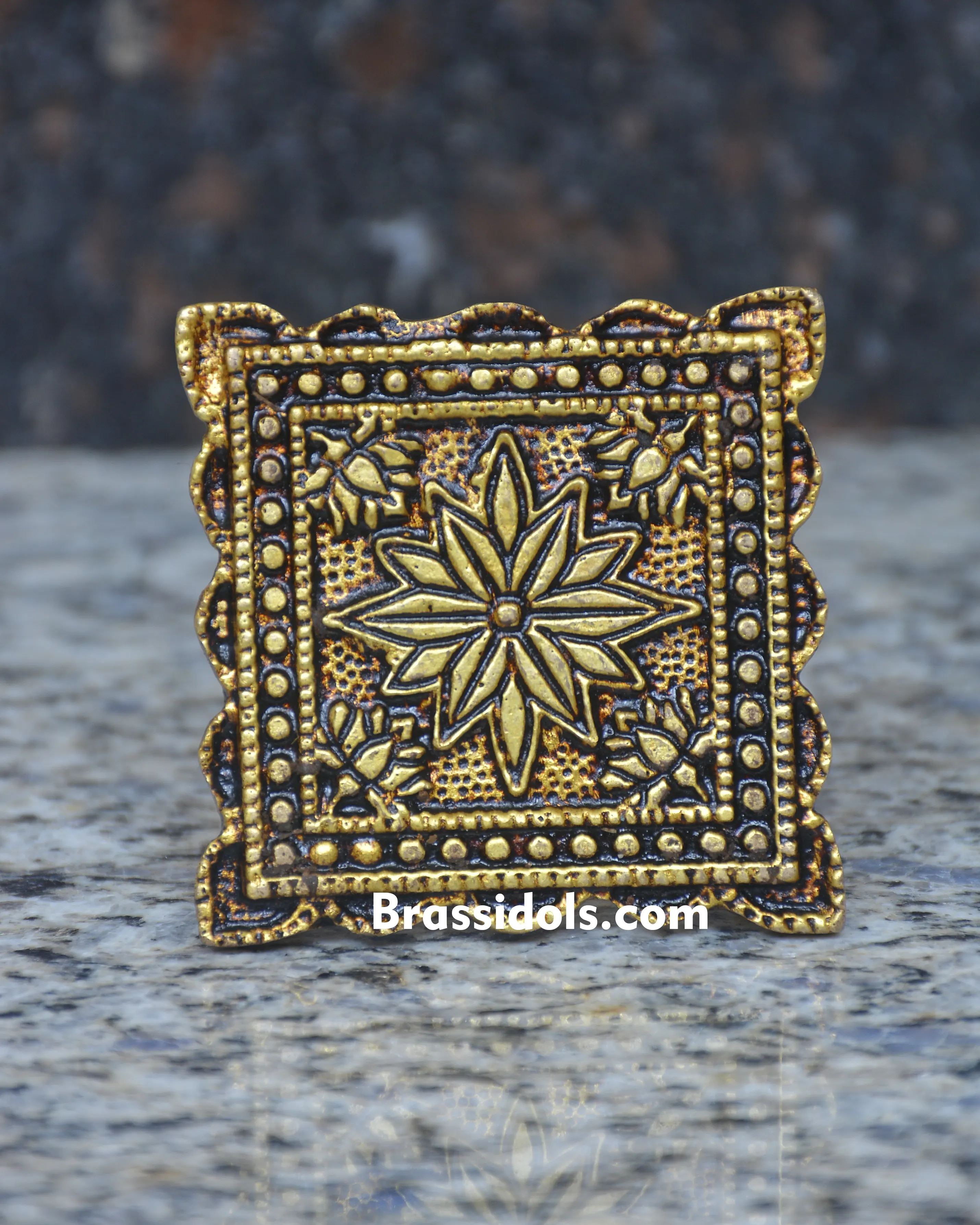Choki Brass Pooja Accessory - - image 1