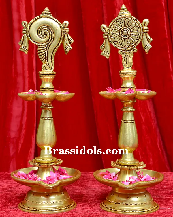 Shank Chakra With Diya - image 1