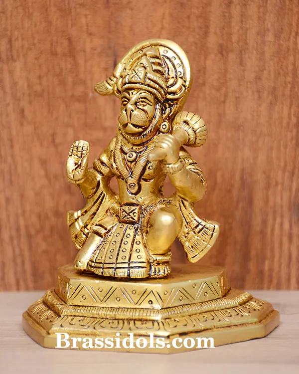 Sitting Hanuman 700gm - image 2