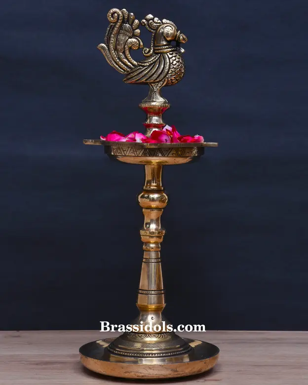 Standing Annam Diya - image 1