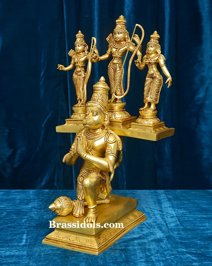 Hanuman with Ram Darbar - image 2
