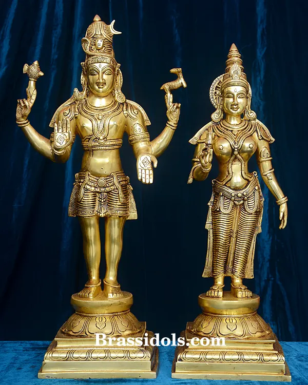 Standing Shiva Parvati - image 1