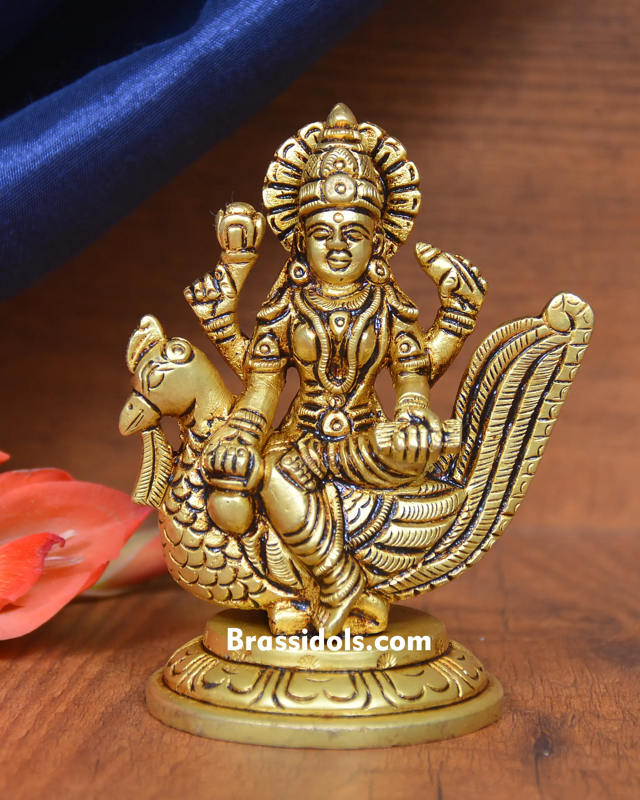 DUCK SITTING SARASWATI MAA - image 1