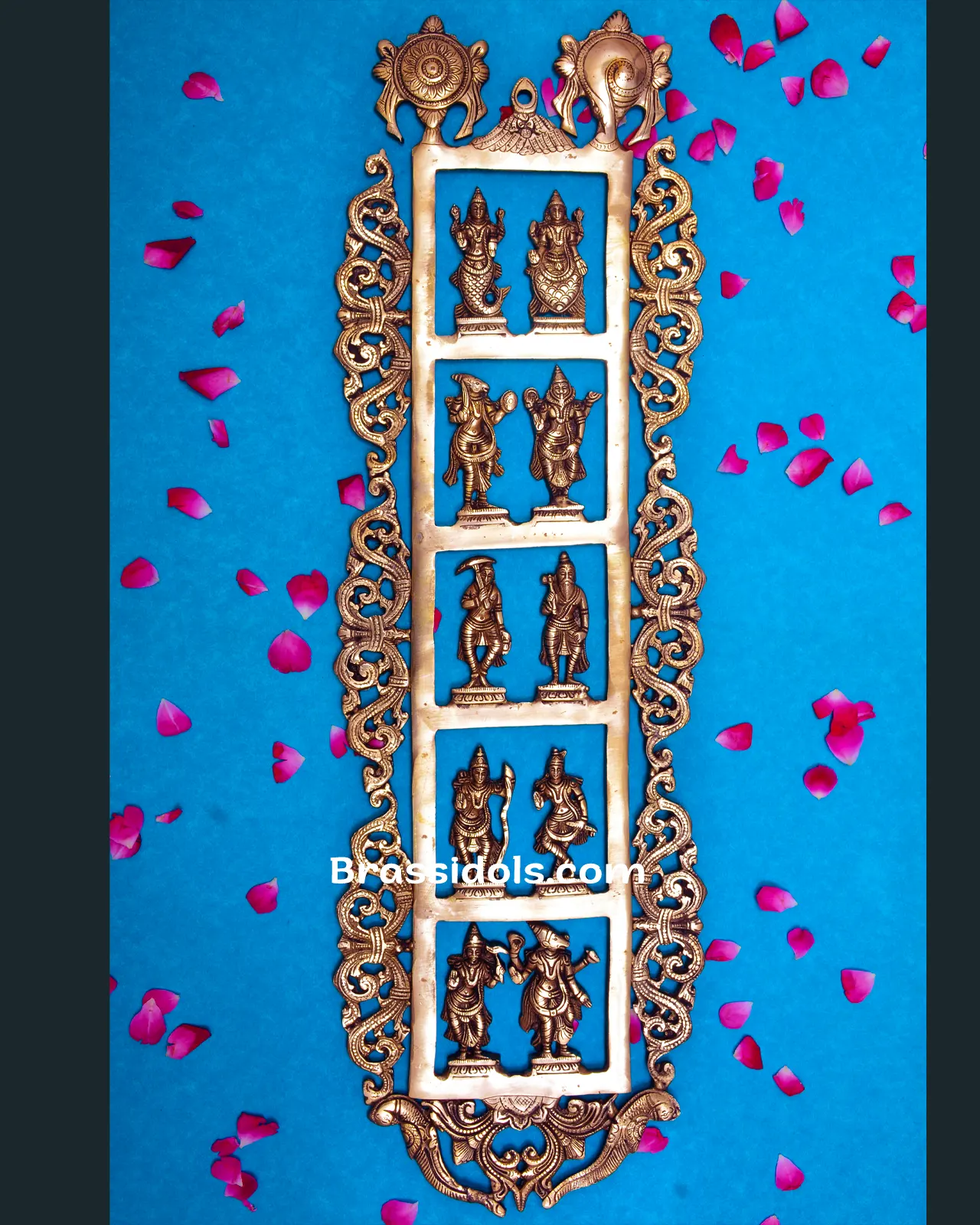 Vertical Hanging Double part Dasavtar Plate - image 1