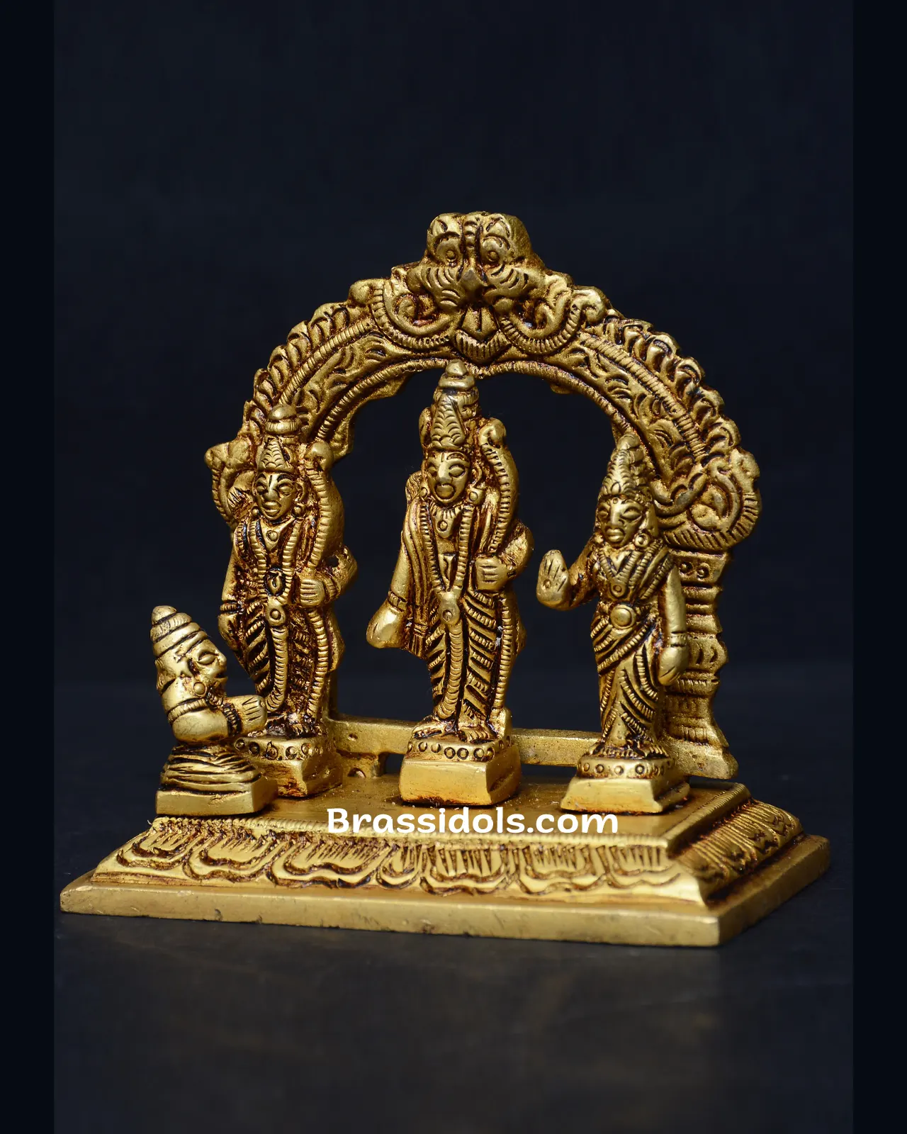 Brass Frame Ram Darbar - image 2