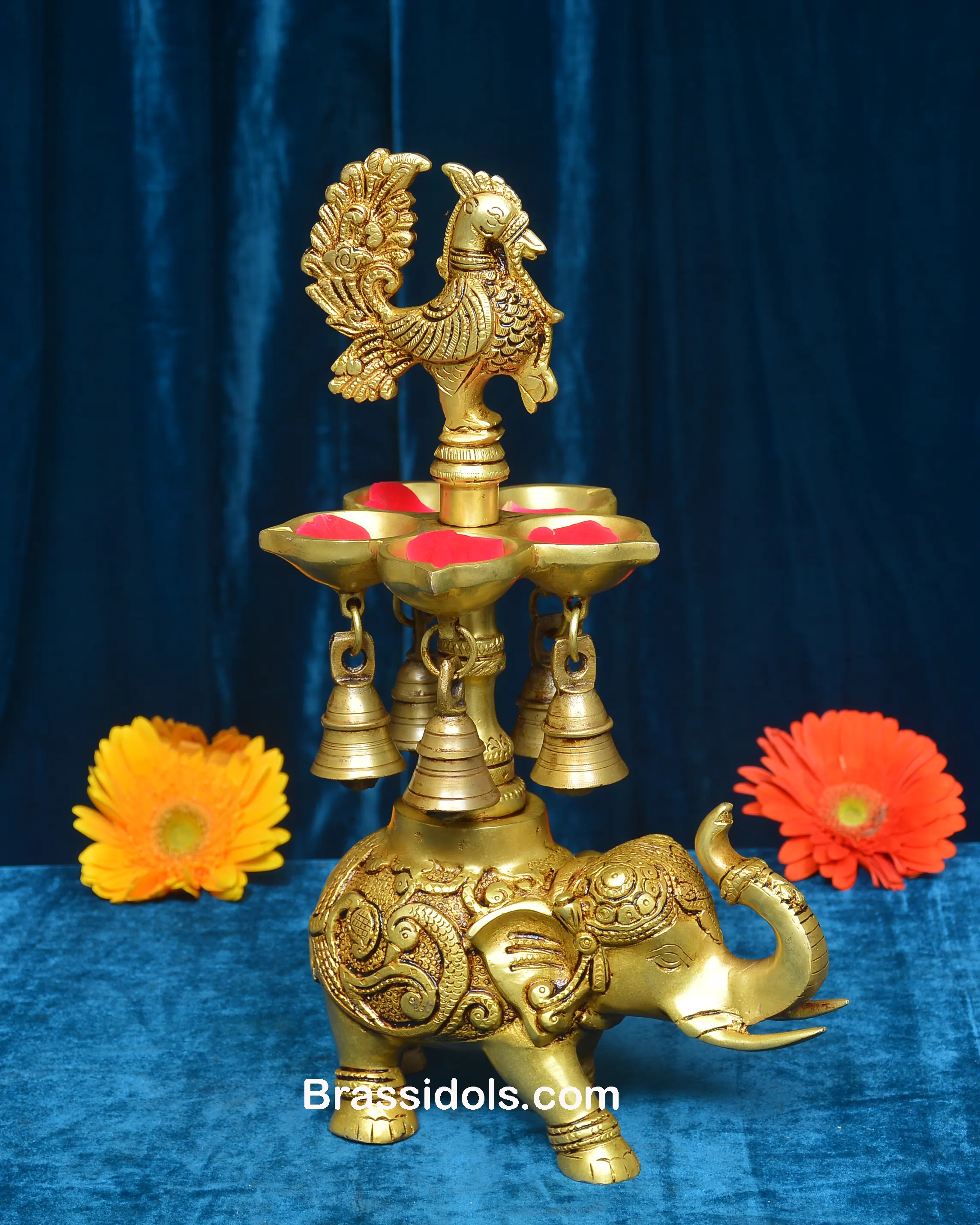 ELEPHANT ANNA 5 DEEPAK WITH BELLS - image 2