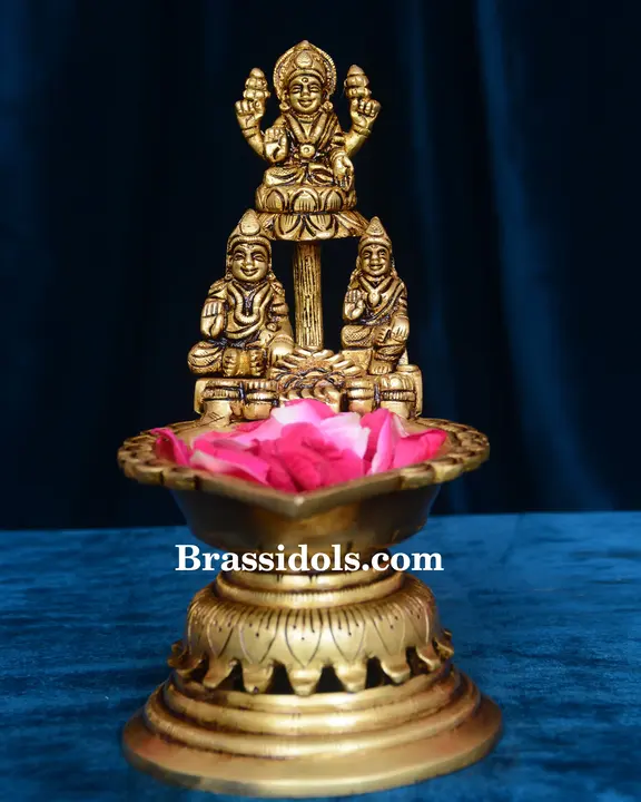 Laxmi Kuber Deepak with Base - image 1