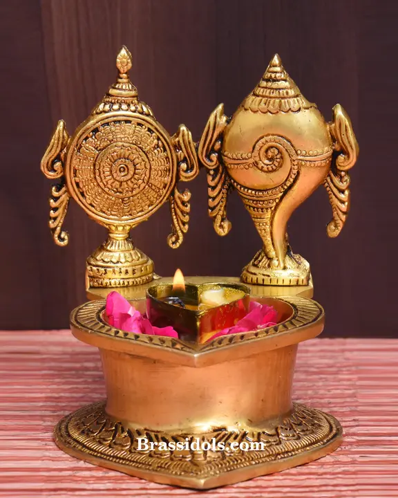 Shank Chakra Diya - image 1